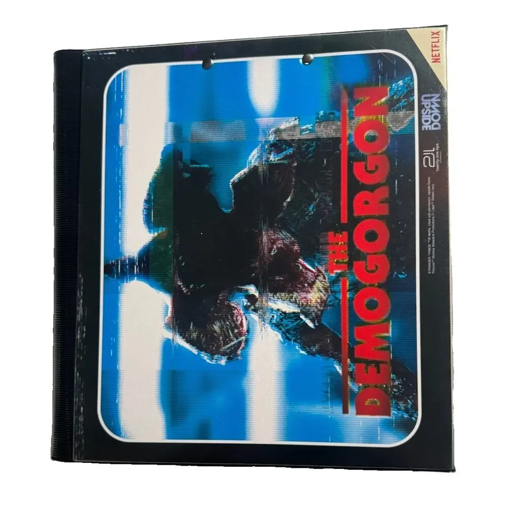 Trapper Keeper Stranger Things Demogorgon Binder Portfolio NEW